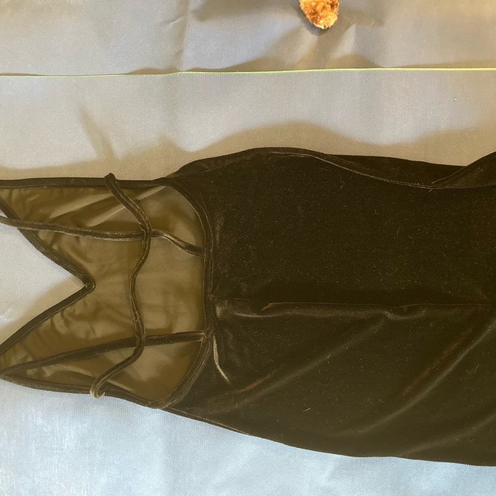 Black Velvet Dress